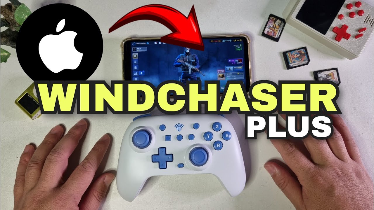 JOYSTICK WINDCHASER PLUS N&Atilde;O CONECTA IPHONE? MELHOR SOLU&Ccedil;&Atilde;O JOGAR WINDCHASER PLUS NO IPHONE (iOS)