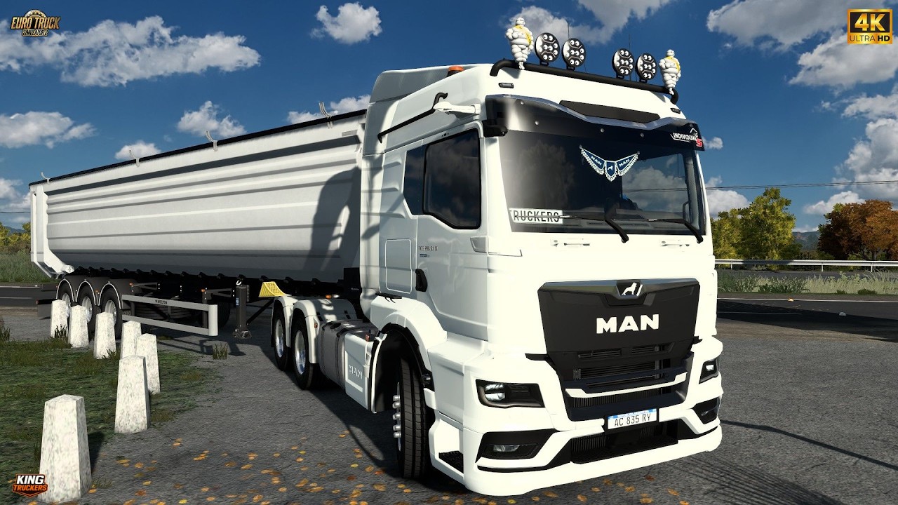 ETS2 1.57 | Realistic Truck | MAN TGS 2020 Update v2.71 | PNG + JBX2 | 