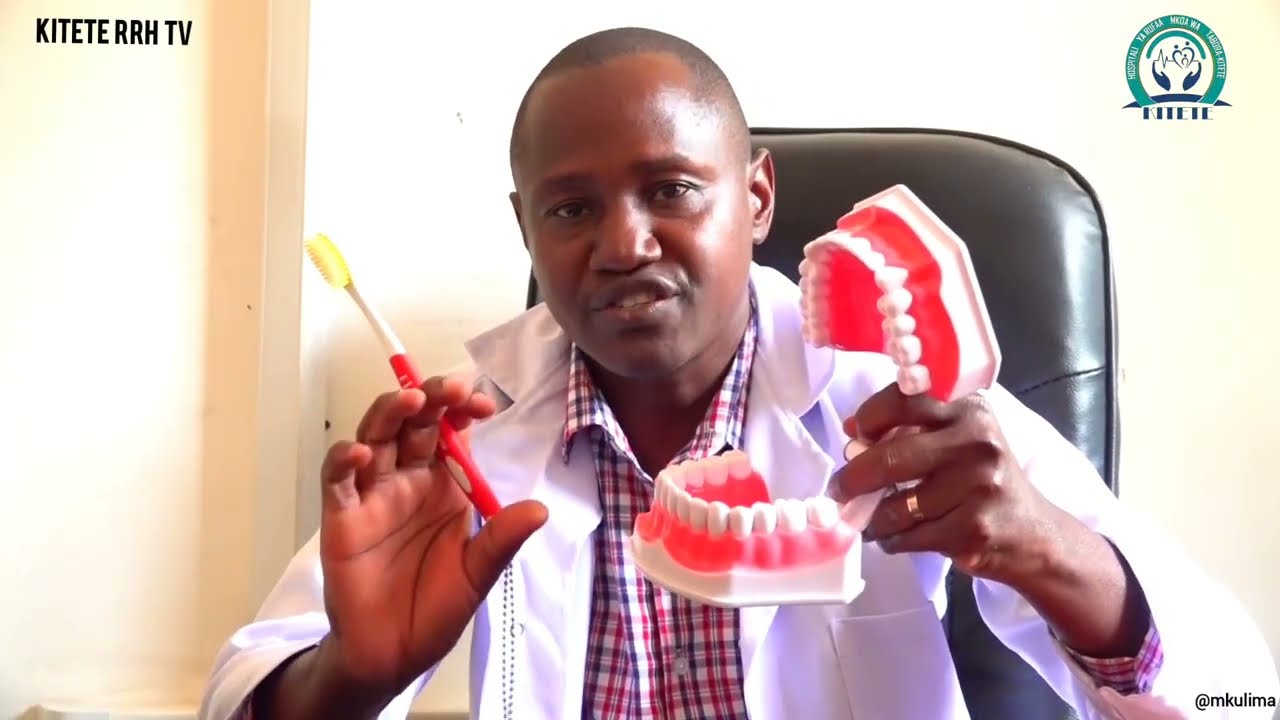 NAMNA YA KUPIGA MSWAKI KWA USAHIHI ILI KUBORESHA AFYA YA KINYWA NA MENO - DR SOSPETER