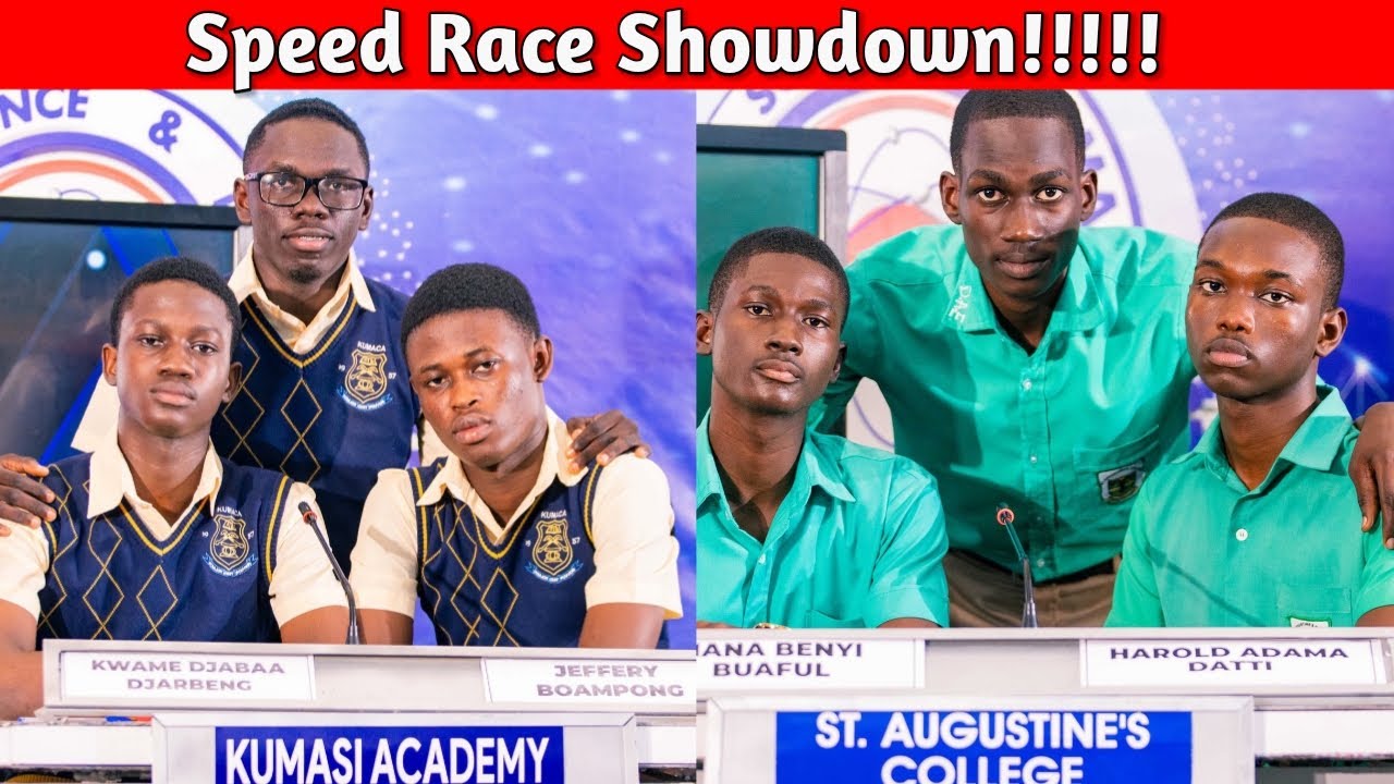 😱 Augusco vs KUMACA vs St. John’s Grammar Was PURE FIRE! SPEED RACE Showdown | #NSMQ2025
