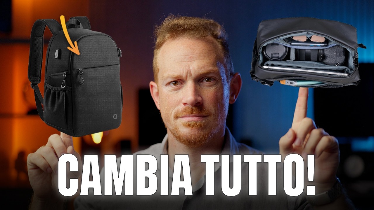 🎒 Zaino Fotografico o Borsa? 📷 Cosa Preferisco per Stare Comodo? GUARDA PRIMA DI COMPRARE