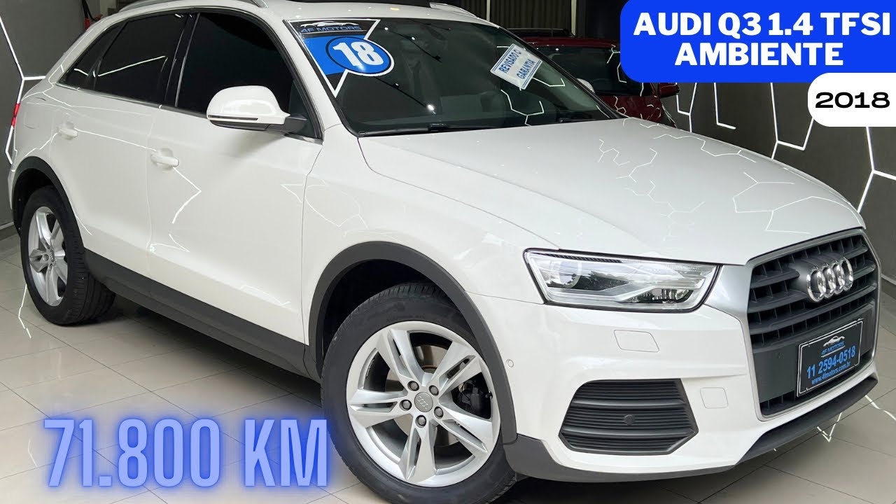 Audi Q3 Ambiente 1.4 TFSI 2018 @4fmotors  Pronta entrega !!!