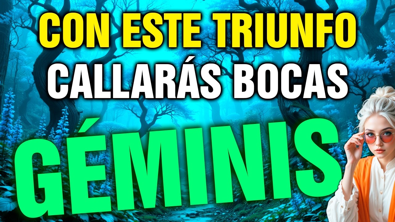 géminis 😲 el ÉXITO que ESPERABAS LLEGA de GOLPE… y NADIE lo VA a SOPORTAR 💰
