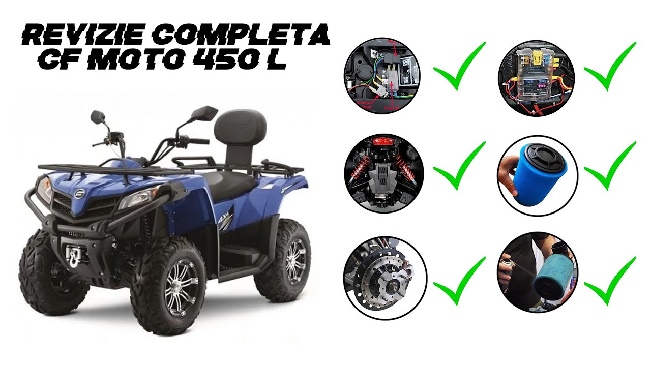 Revizie Completa CF Moto CForce 450 L