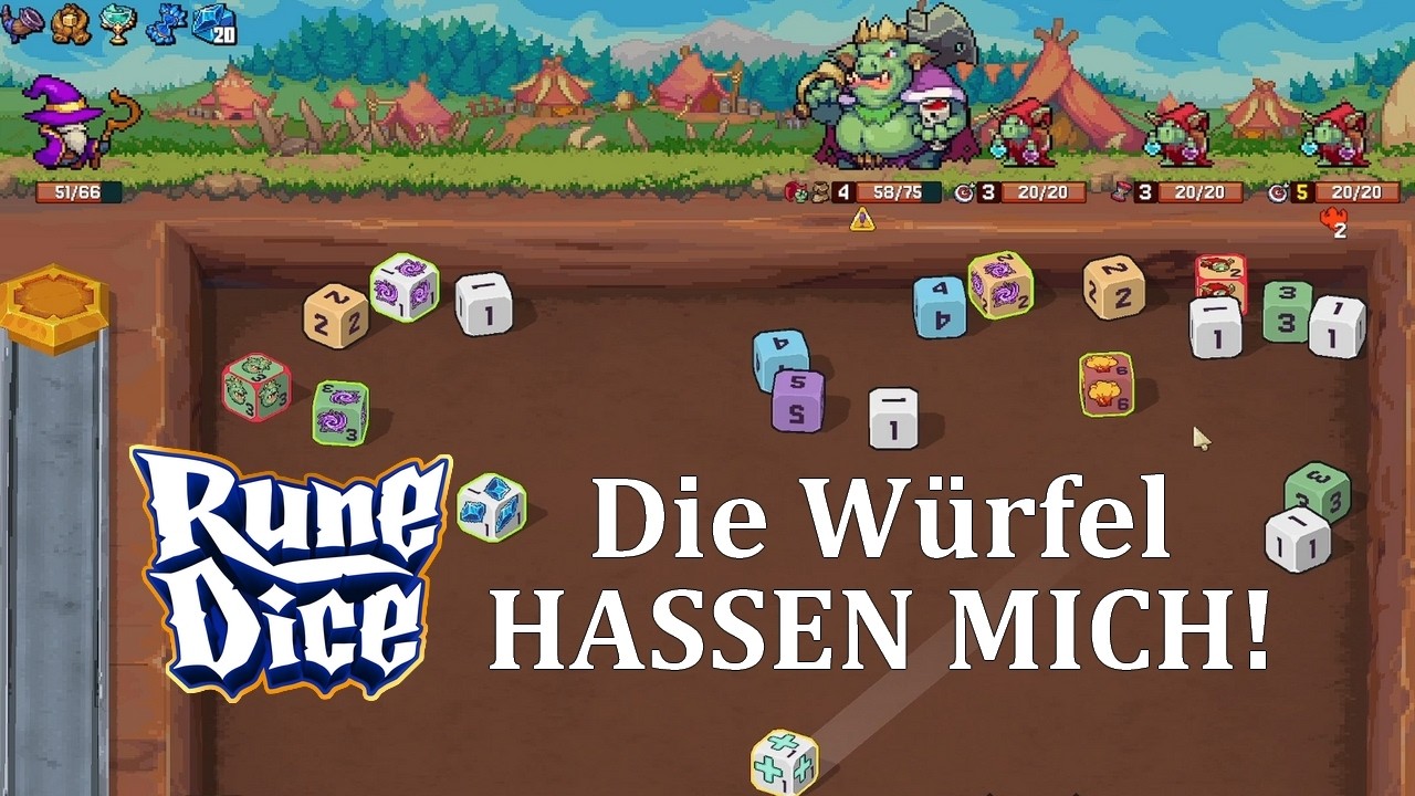 Rune Dice #0.1 | WÜRFELN gegen MONSTER macht richtig LAUNE 🎲🗡️🧌 | deutsch german