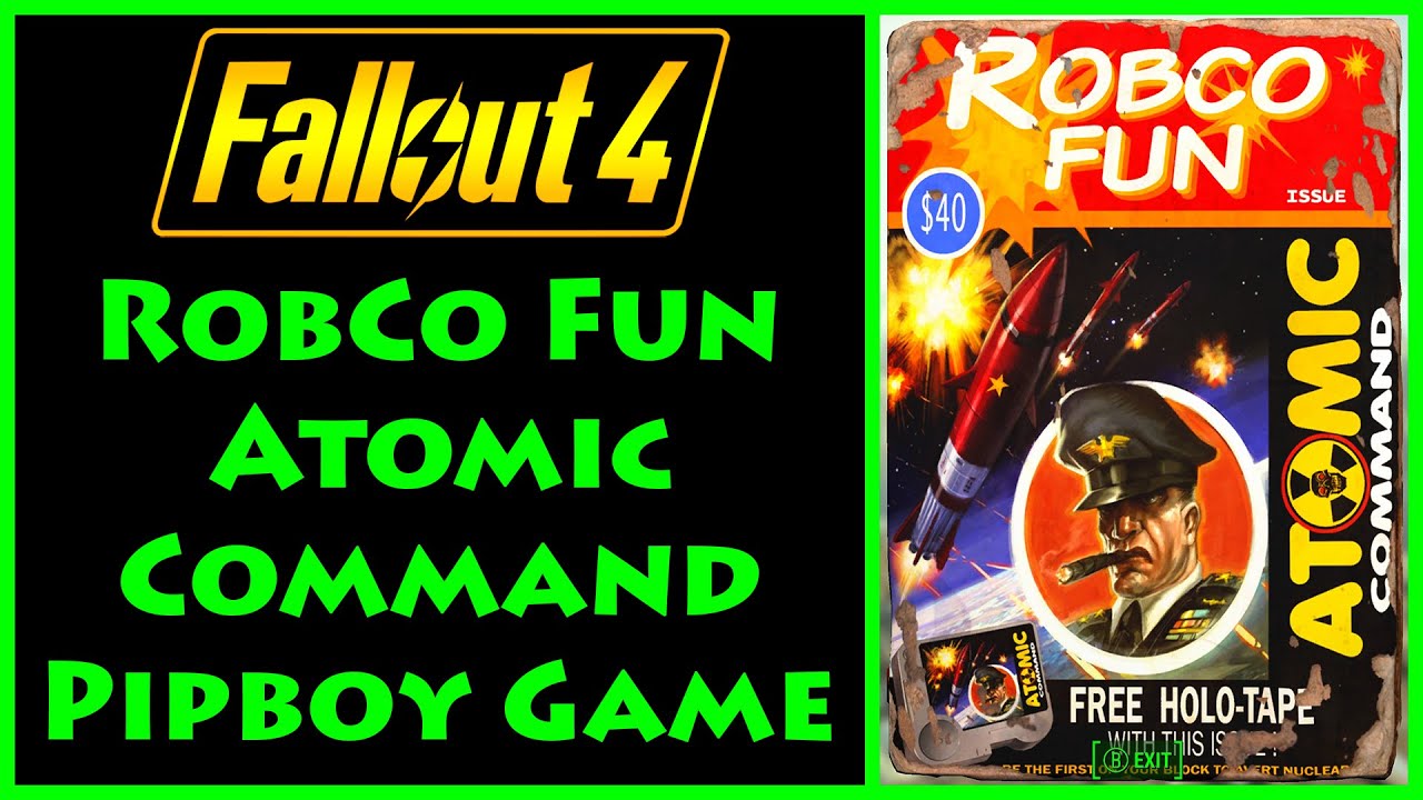 Fallout 4 - RobCo Fun - Atomic Command - Museum of Freedom - 4K Ultra HD