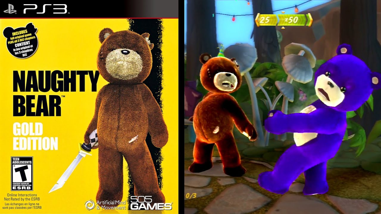 Naughty Bear ... (PS3) Gameplay