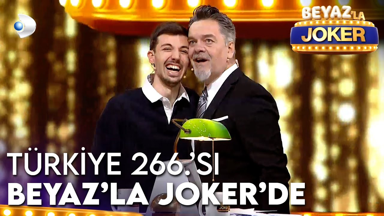 Türkiye 266.'sı Genç Beyaz'la Joker'de Yarışıyor!