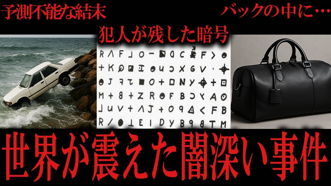 【作業用】世界中が震えた闇深い事件まとめ【たっくーTV/作業用】