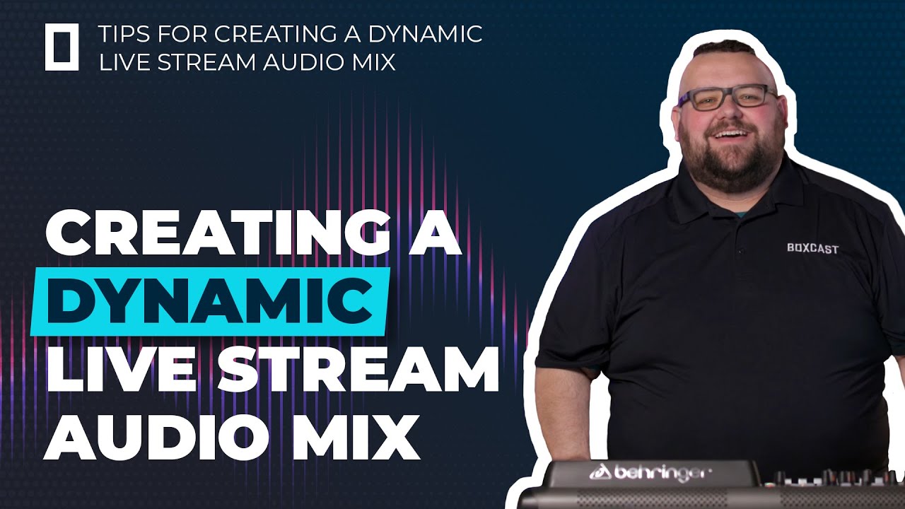 Советы по созданию динамичного аудиомикса для прямой трансляции