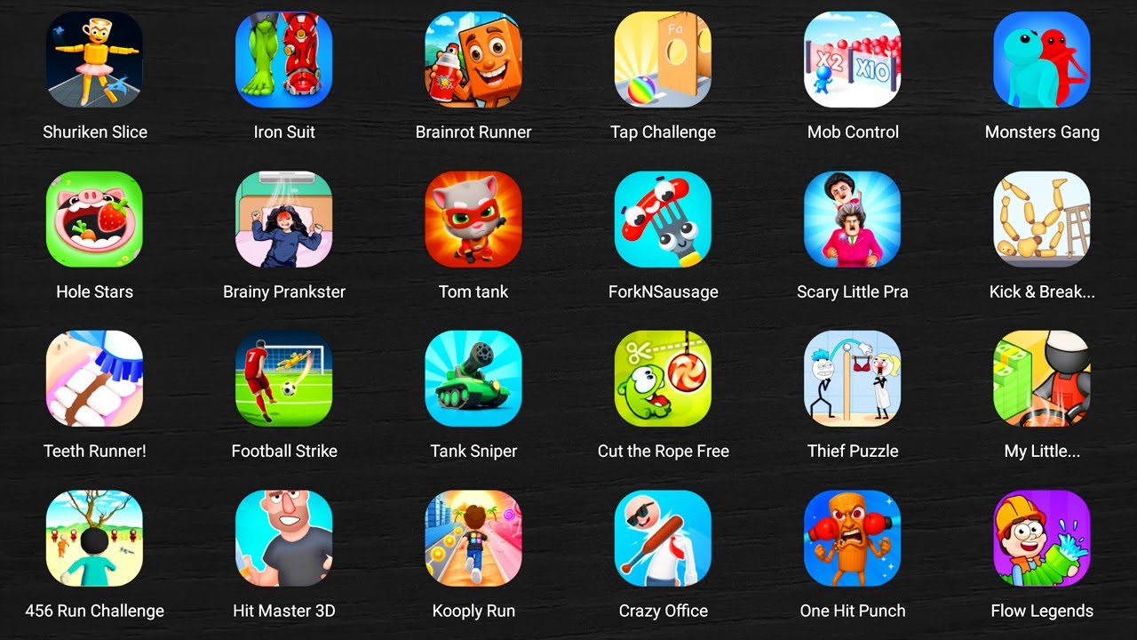Roblox,Free Fire,Supreme Duelist,Tank Stars,Angry Birds 2,Find the Alien 2,Foot Spa ASMR,Evo Pop...