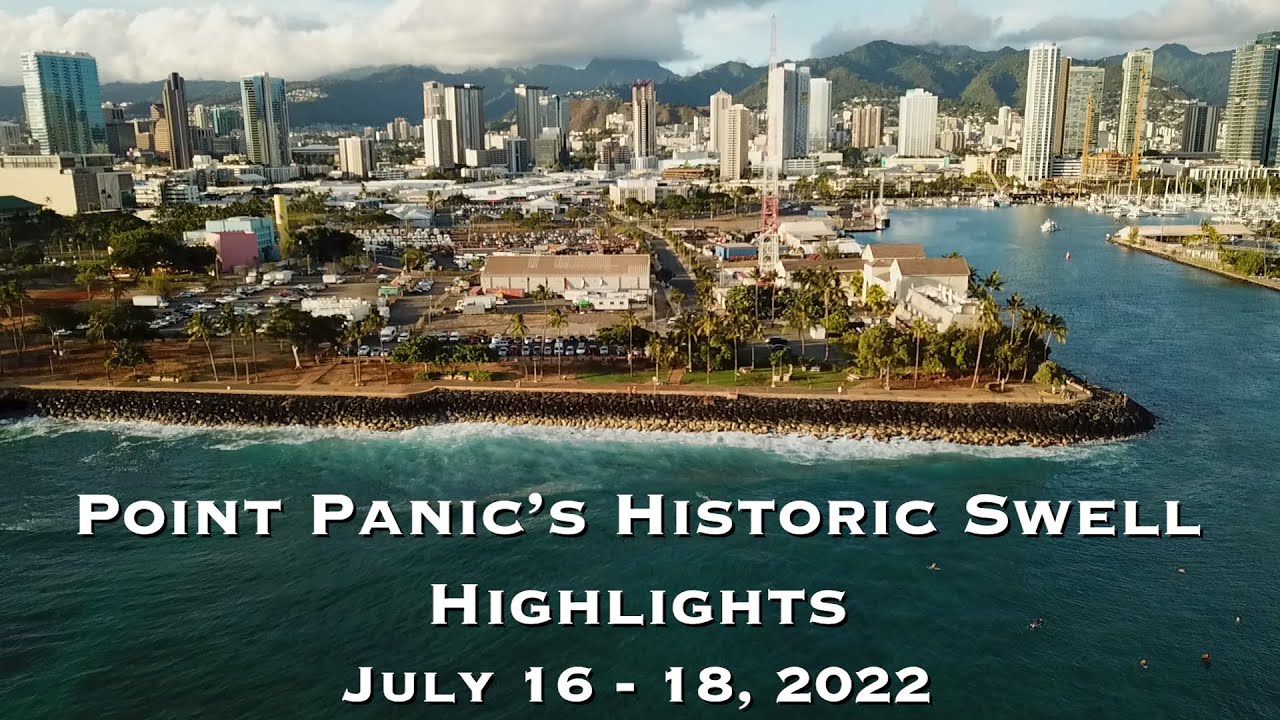 Point Panic's Historic Swell - Body Surfing Highlights