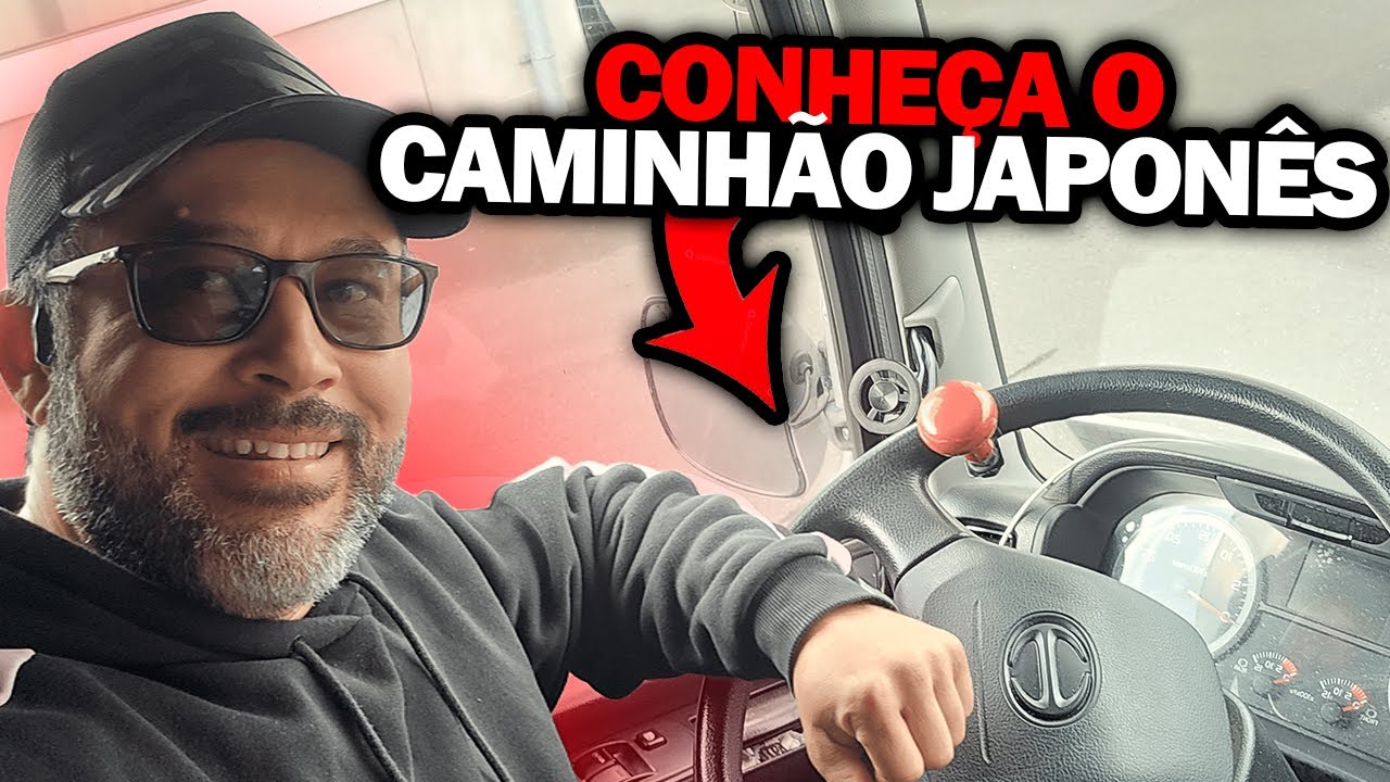 CONHEÇA COMO É O INTERIOR DO CAMINHÃO JAPONÊS