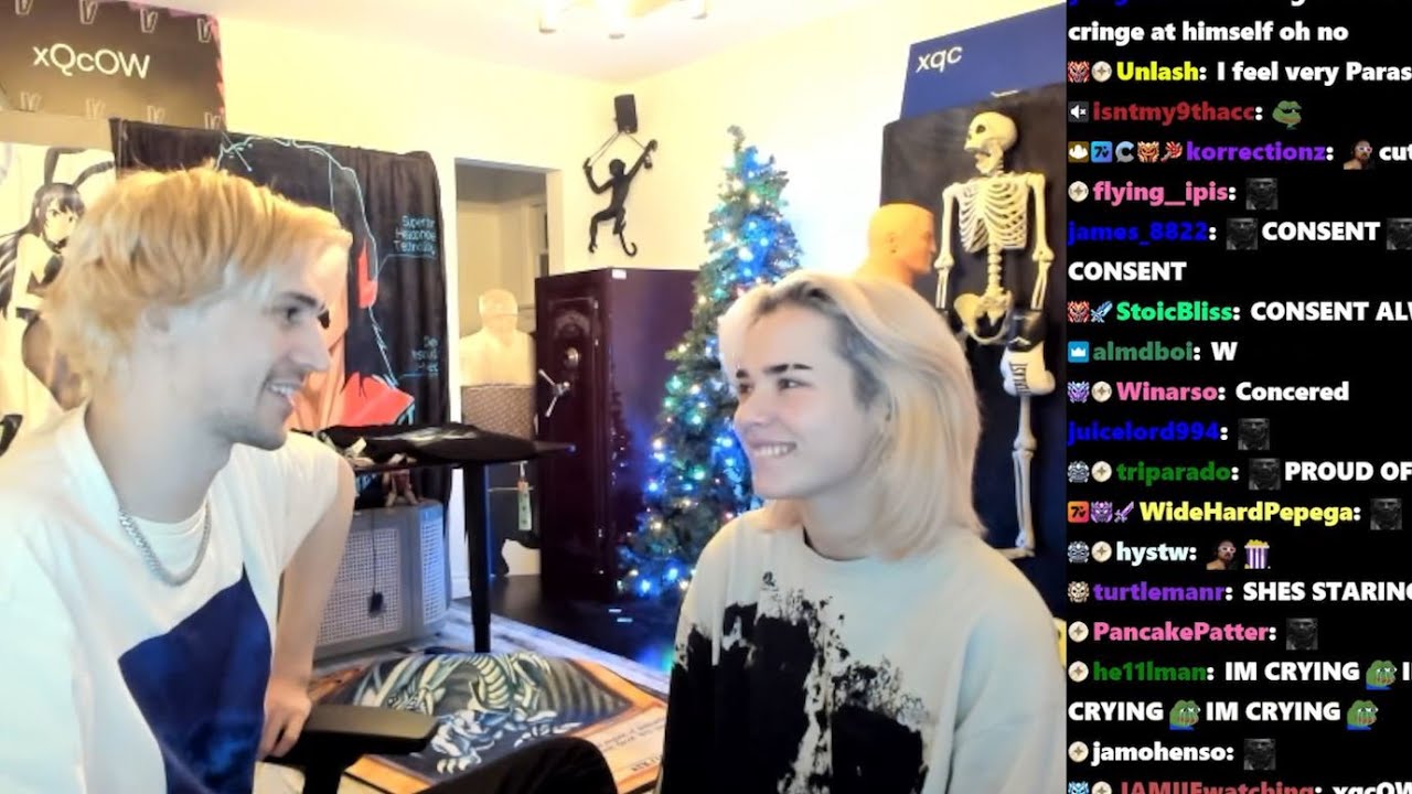 xQc And NYYXXII Talks About Their First Kiss
