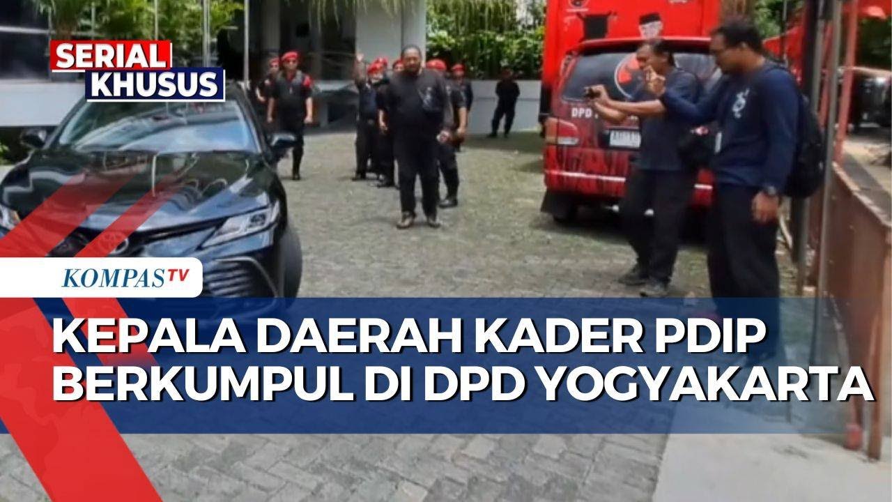 Sejumlah Kepala Daerah Kader PDIP Berkumpul di DPD Yogyakarta, Usai Instruksi Megawati Tunda Retret