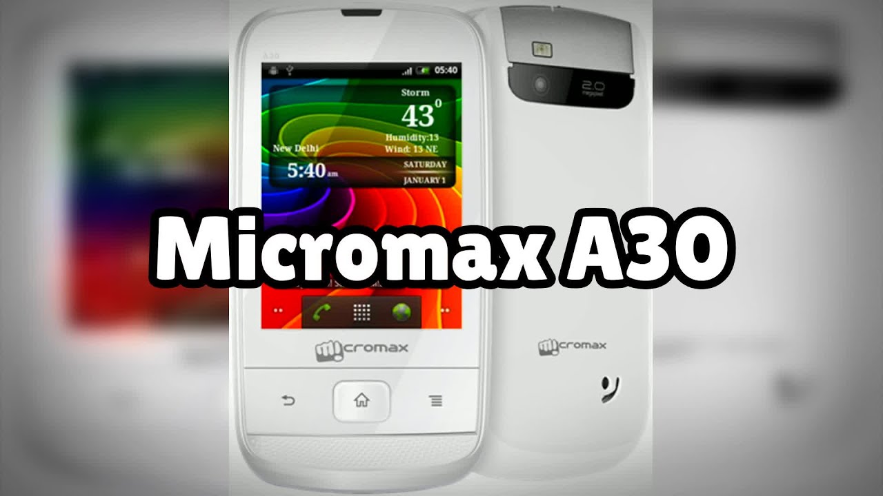 Photos of the Micromax A30 | Not A Review!