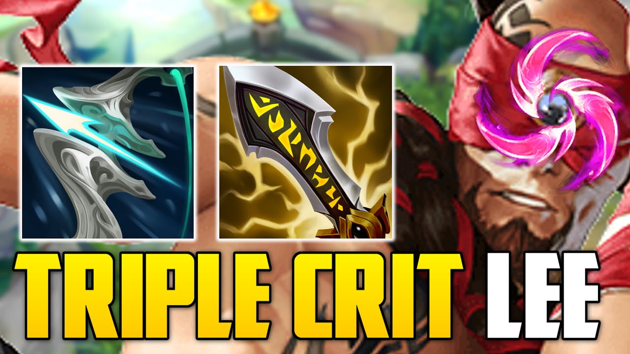 I DROPPED 30 KILLS WITH TRIPLE CRIT LEE SIN! (LEGIT 1V9 CARRY) - League of Legends