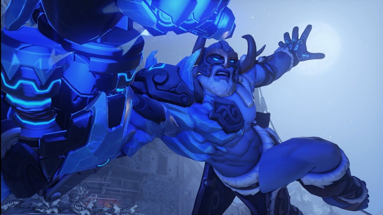 Overwatch - Jötunn Doomfist Skin - Gameplay, Highlight Intros & more!