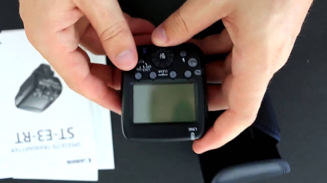 UNBOXING: Canon ST-E3-RT Ratio Transmitter for Canon Speedlites