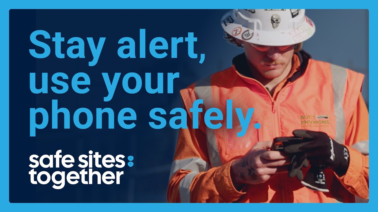 Stay Alert, use your phone safely.