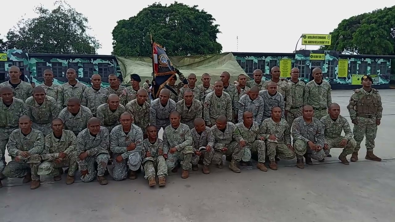 hijo Ricardo Antonio en el ejército del Perú 