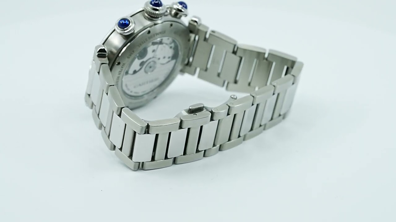 Cartier WSPA0027 カルティエ パシャ ドゥ カルティエ クロノグラフ 41mmダークグレー