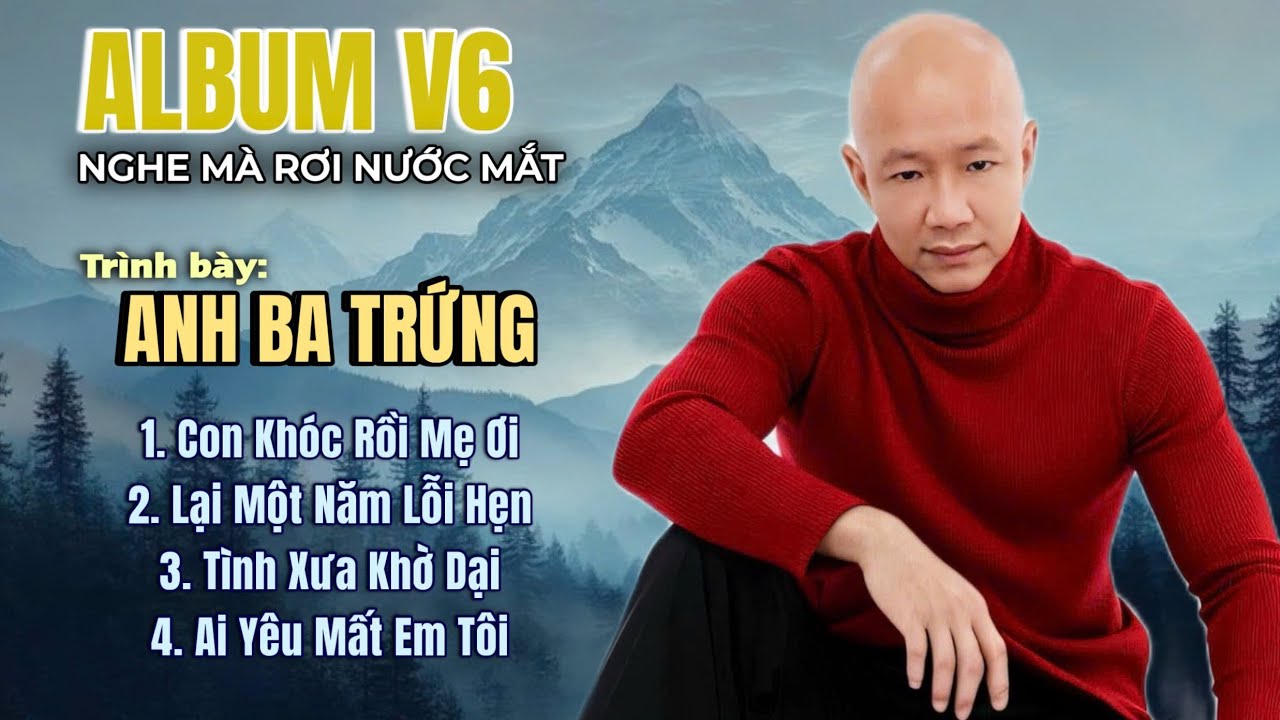 ALBUM V6 . NGHE MÀ RƠI NƯỚC MẮT #cove #anhbatrưng #nhachaymoingay