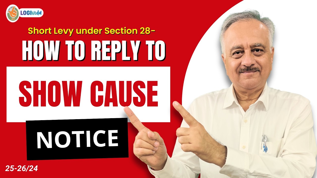 Short Levy under Section 28 - How to reply to show cause notice | Mr. Viren C. Dayal