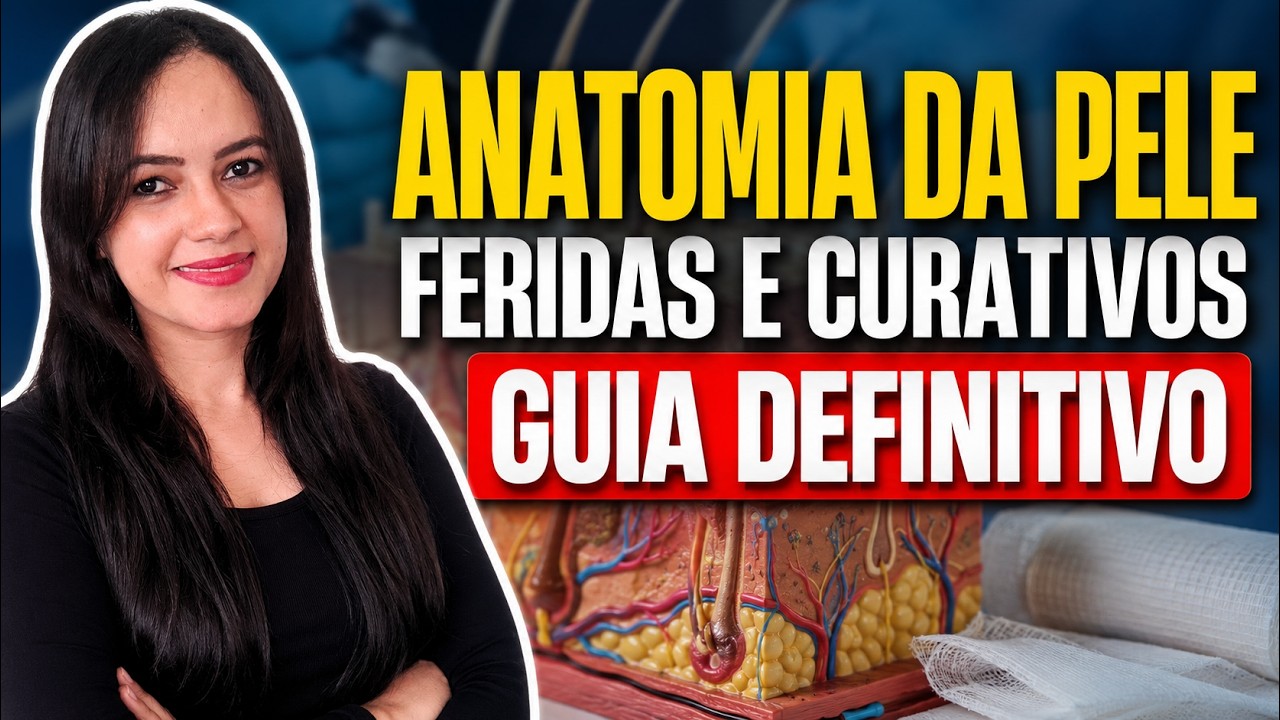Anatomia da Pele e Curativos: O Guia Técnico Definitivo! 🩹🩺
