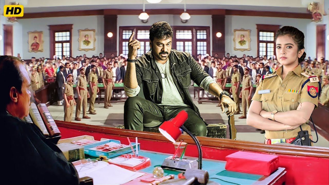 देवा जहा खड़ा होता है अदालत का फैसला वही होता है | Chiranjeevi - की धमाकेदार एक्शन हिंदी मूवी