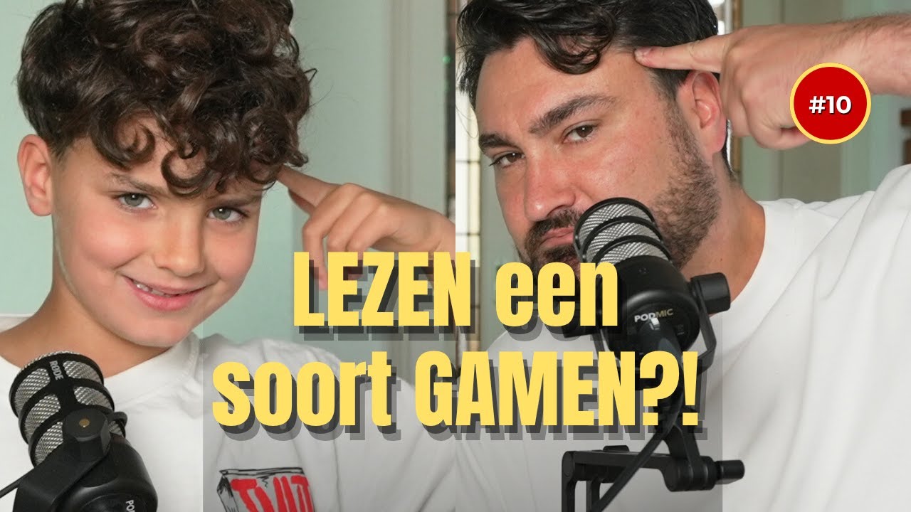#10 Lezen - Omdat ik het zeg! ~ Podcast van Jan Verban en zoon Zeno (8)