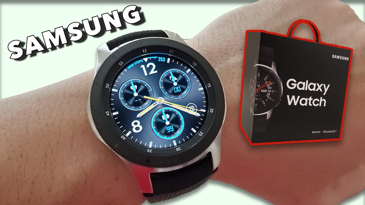 Samsung Galaxy Watch - Unboxing and Initial Quick Setup