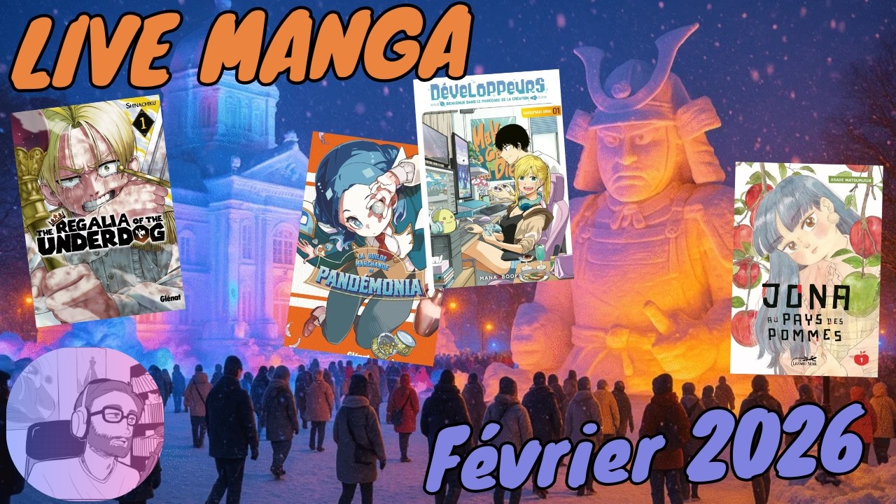 Live Manga n°79, les nouveautés de février 2026