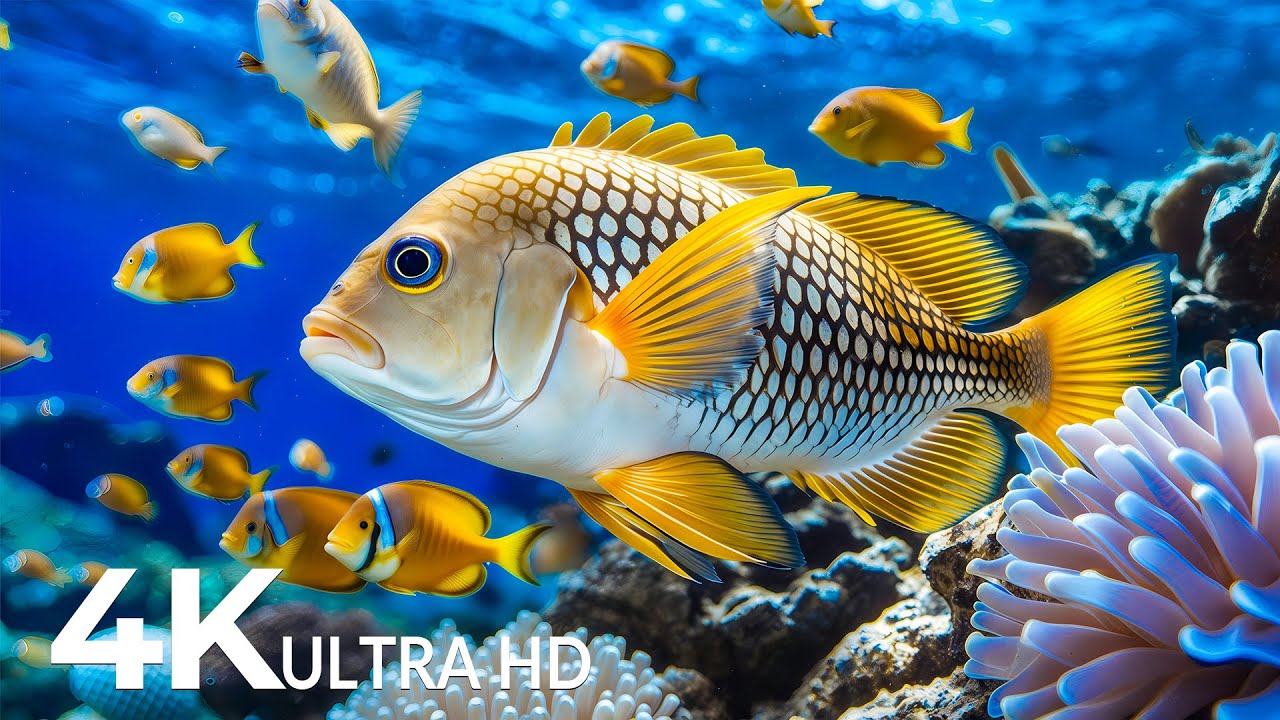 Marvel at Sea Animal in The Best 4K ULTRA HD Aquarium-Dive Into The Mesmerizing Underwater Realm #82