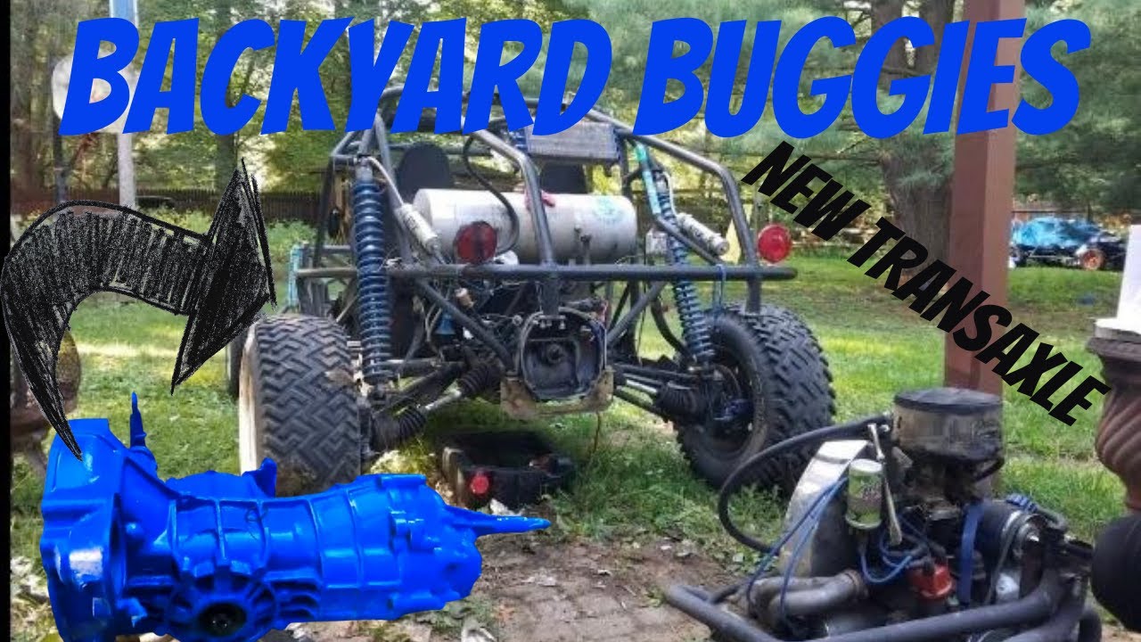 VW dune buggy  gets a new transaxle