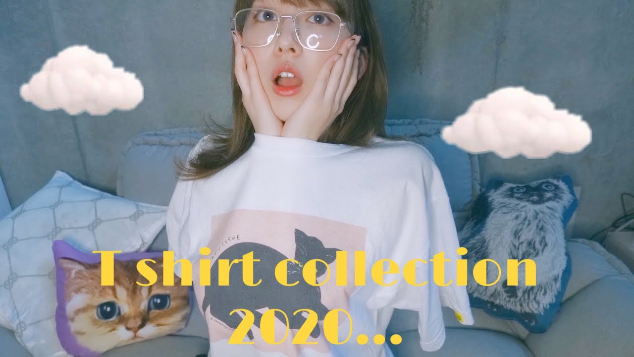 お気に入りのＴシャツコレクション開催するよ~☁️