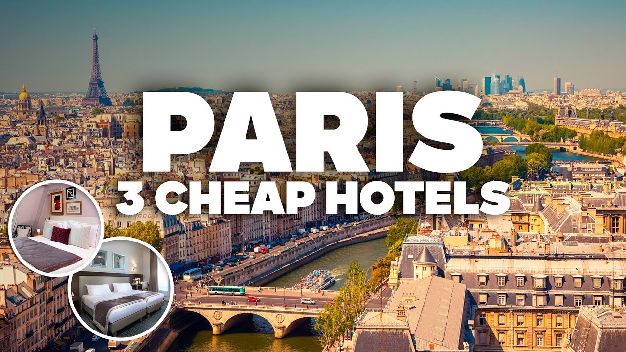 3 GOOD AND CHEAP HOTELS IN PARIS! Great location, close to everything!