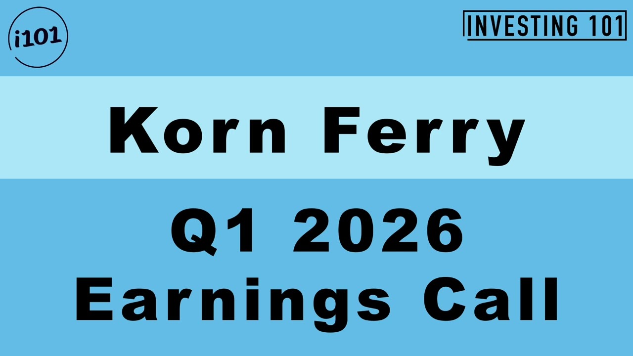 Korn Ferry Q1 2026 Earnings Call | Q1 2026 Earnings Conference Call | Q1 2026 Results
