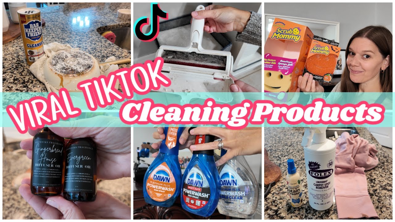 Viral TikTok Cleaning Products You NEED to Try!