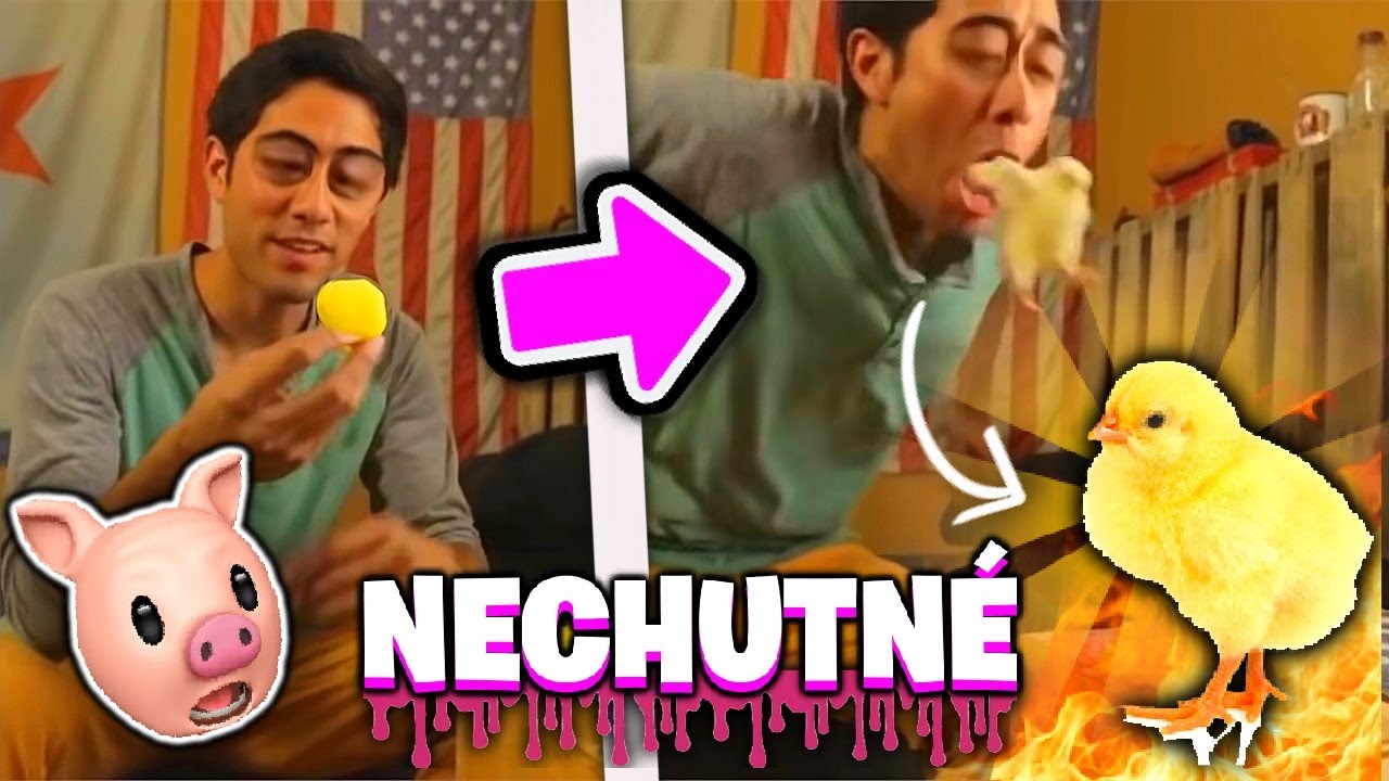 SNĚDL ŽIVÉ KUŘE!? (Nejlepší Magické Triky)