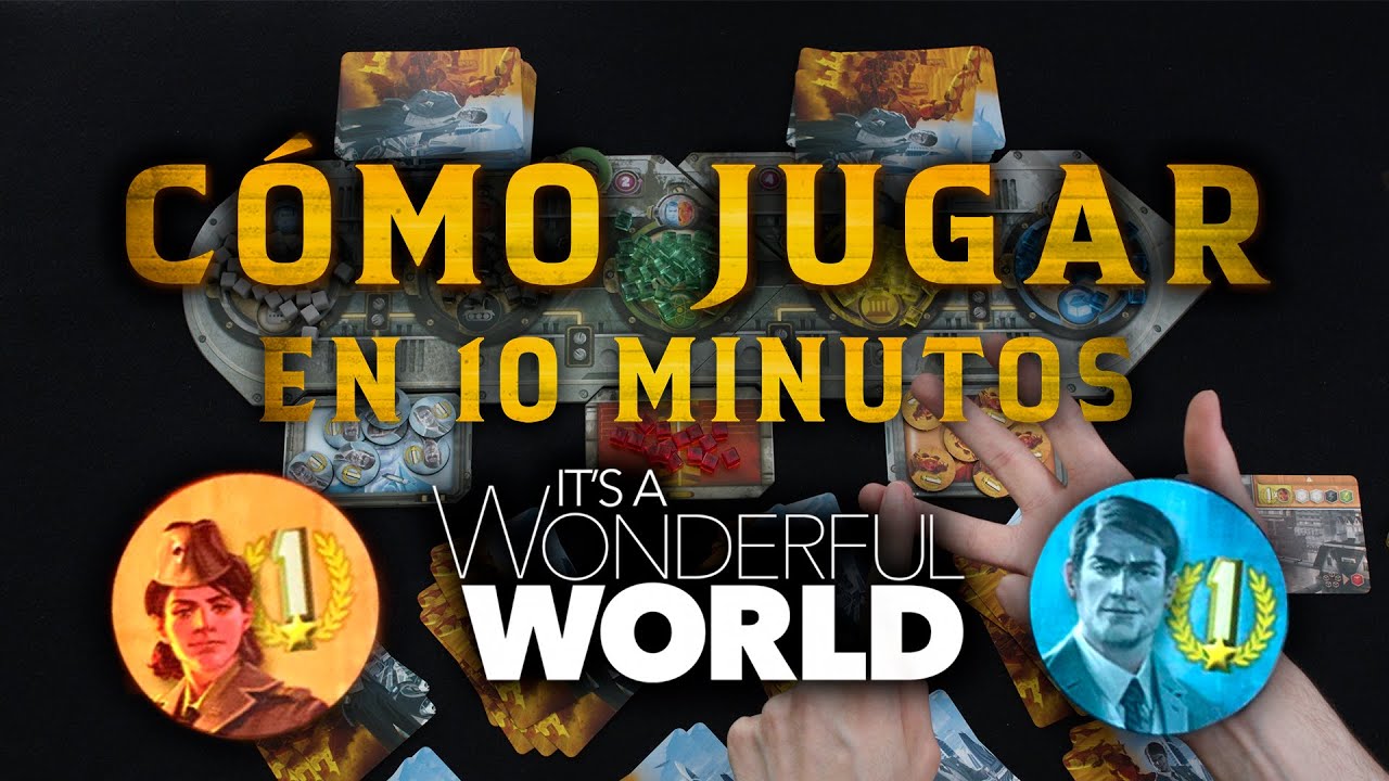 Como Jugar a ITS A WONDERFUL WORLD (En 10 Minutos) | Tutorial | Juego de Mesa