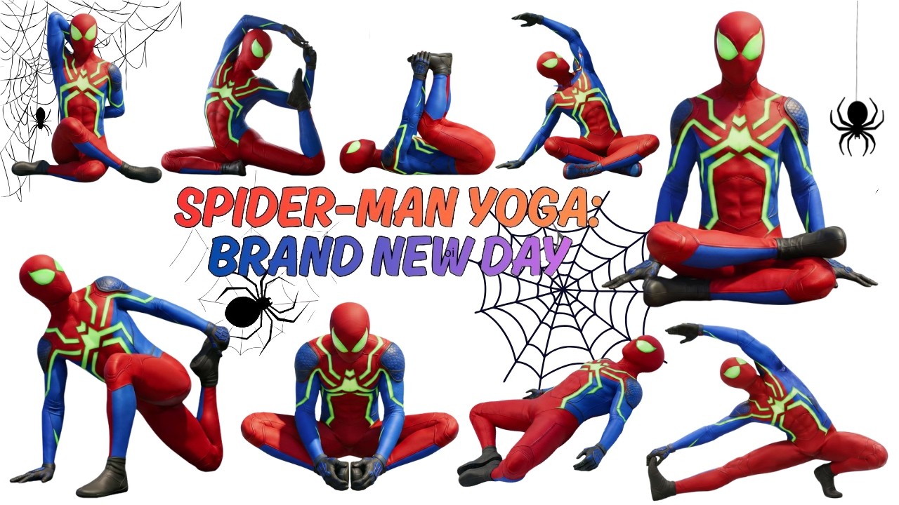 🕷️ Spider-Man: Brand New Day | Kids Yoga for Balance, Flexibility & Agility | Super Hero Yoga #9