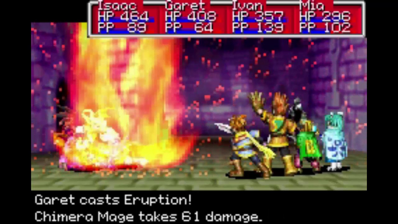 Golden Sun:Getting the best Sword Gaia Blade!!!