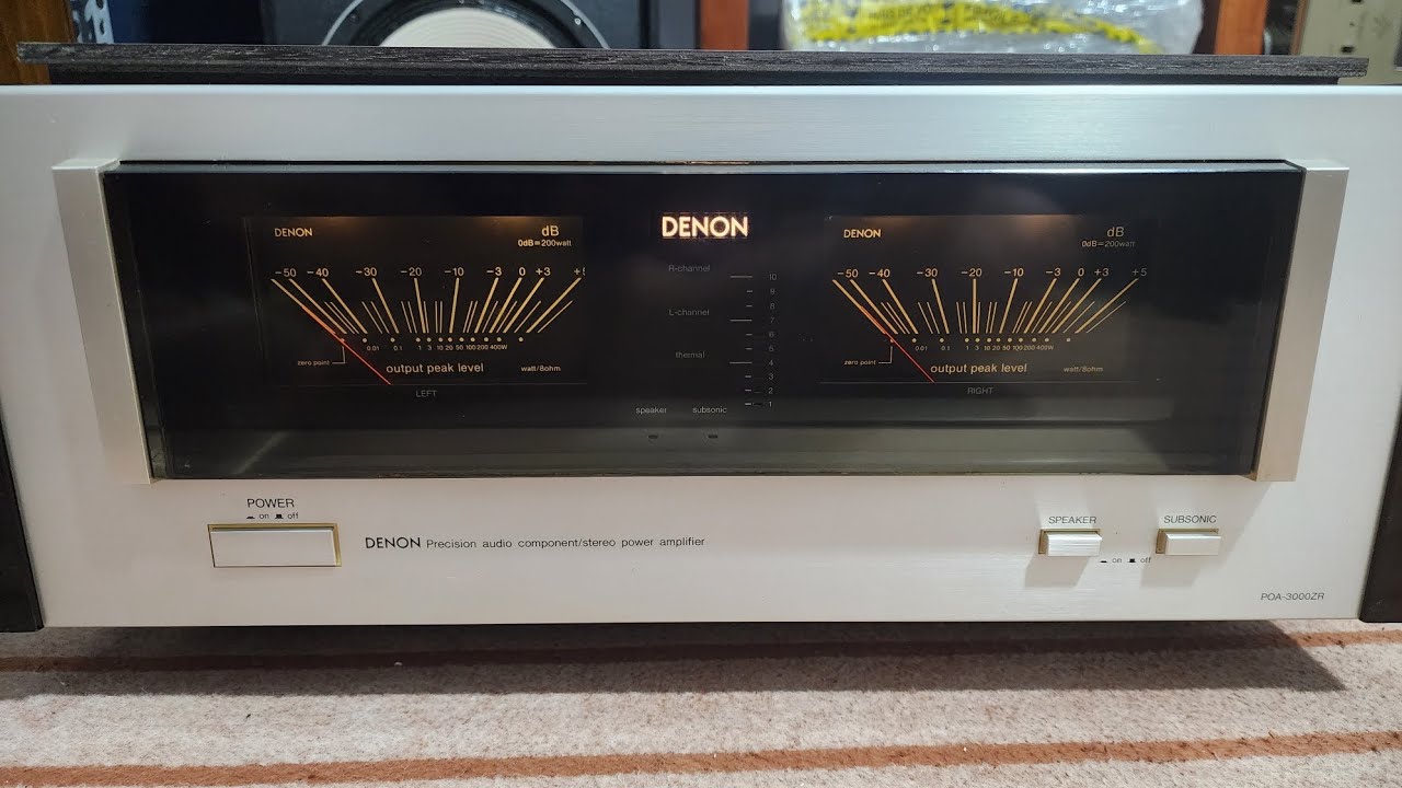 Pow khủng Denon 3000ZR, pre cao cấp Mcintosh và cặp loa đồng trục hiếm gặp - Châu Audio 0987.468.150
