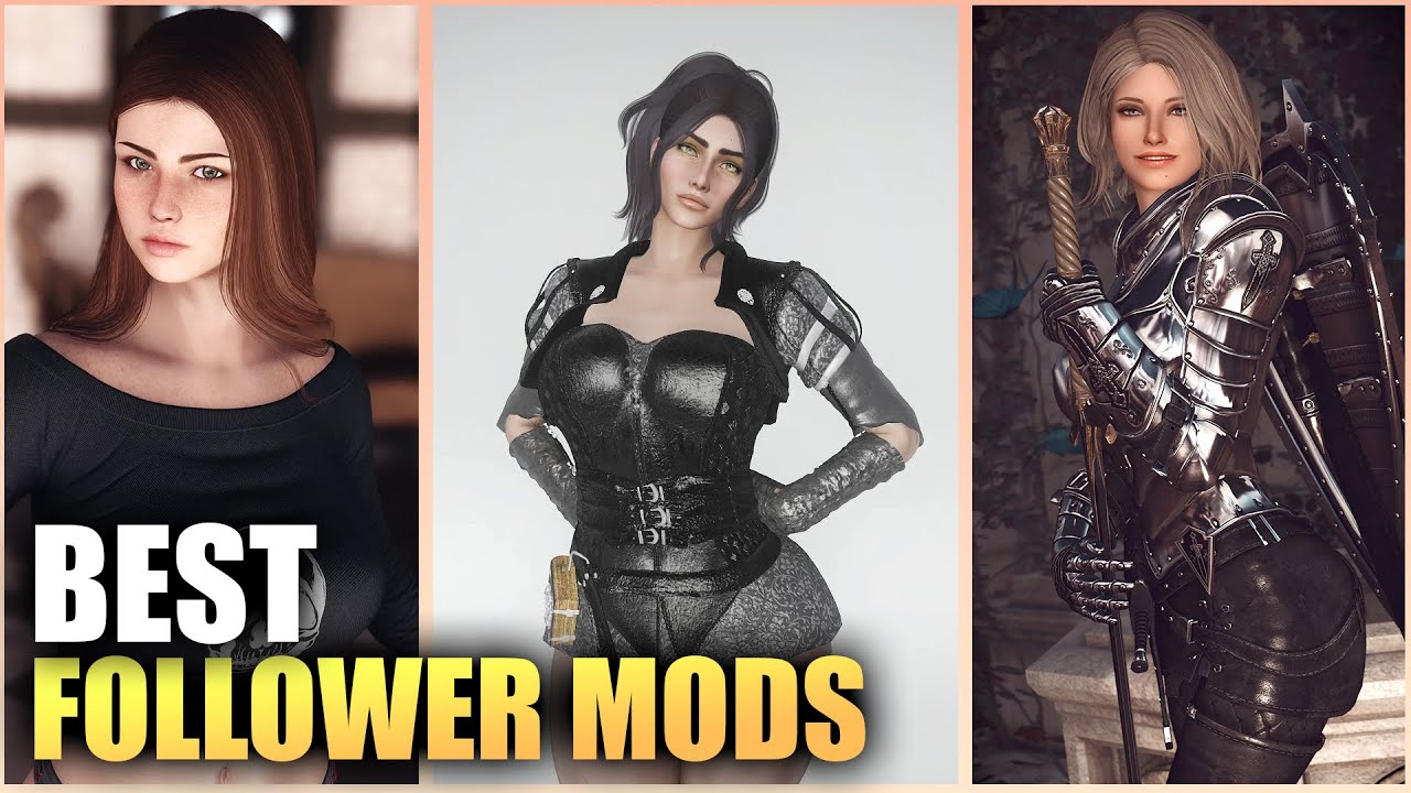 The 7 BEST Follower Mods you NEED for Skyrim that are ESSENTIAL