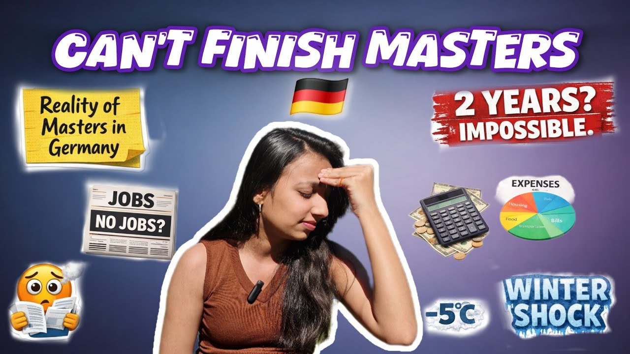 Challenge of Master’s in Germany 🇩🇪 | Not Finishing Masters in Time