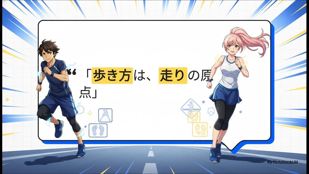 速く走る感覚は「散歩」と「立ち方」で身につく