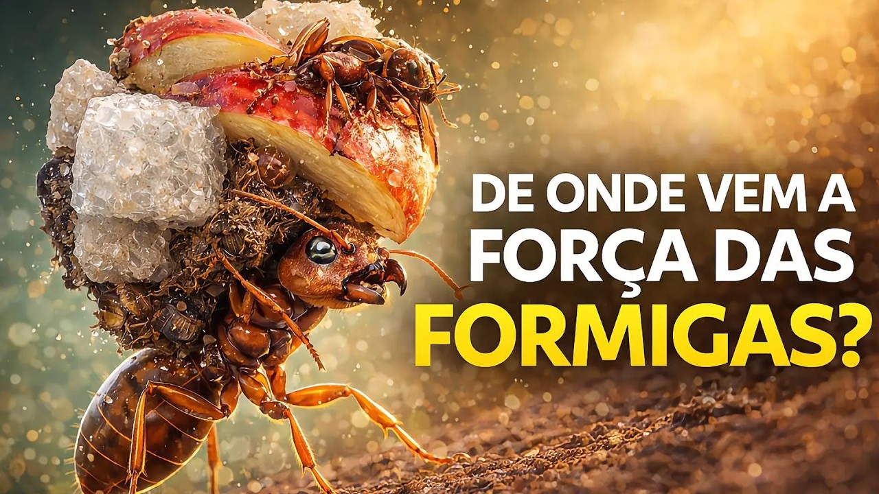 CONTA PRA MIM: Qual é o Segredo da Força Absurda Das Formigas 🐜💥