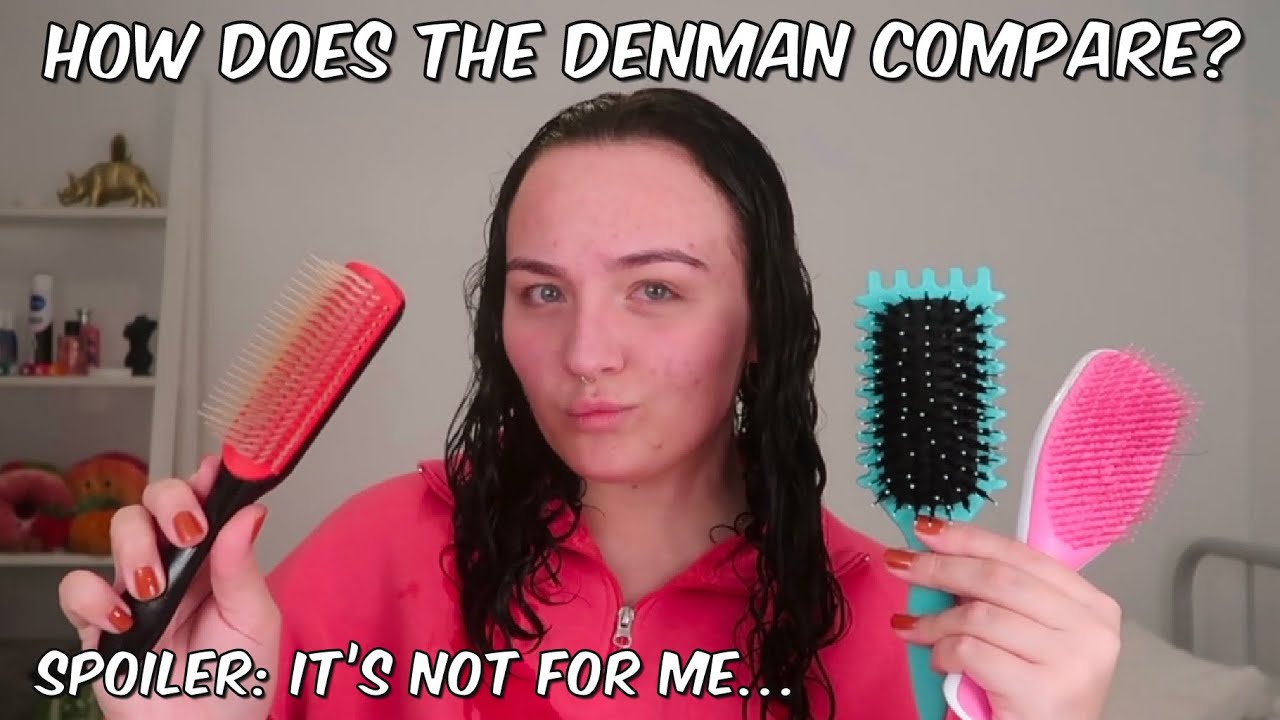 I’m CANCELLING The DENMAN Brush - Denman Vs Tangle Teezer Vs Bounce Curl Brush