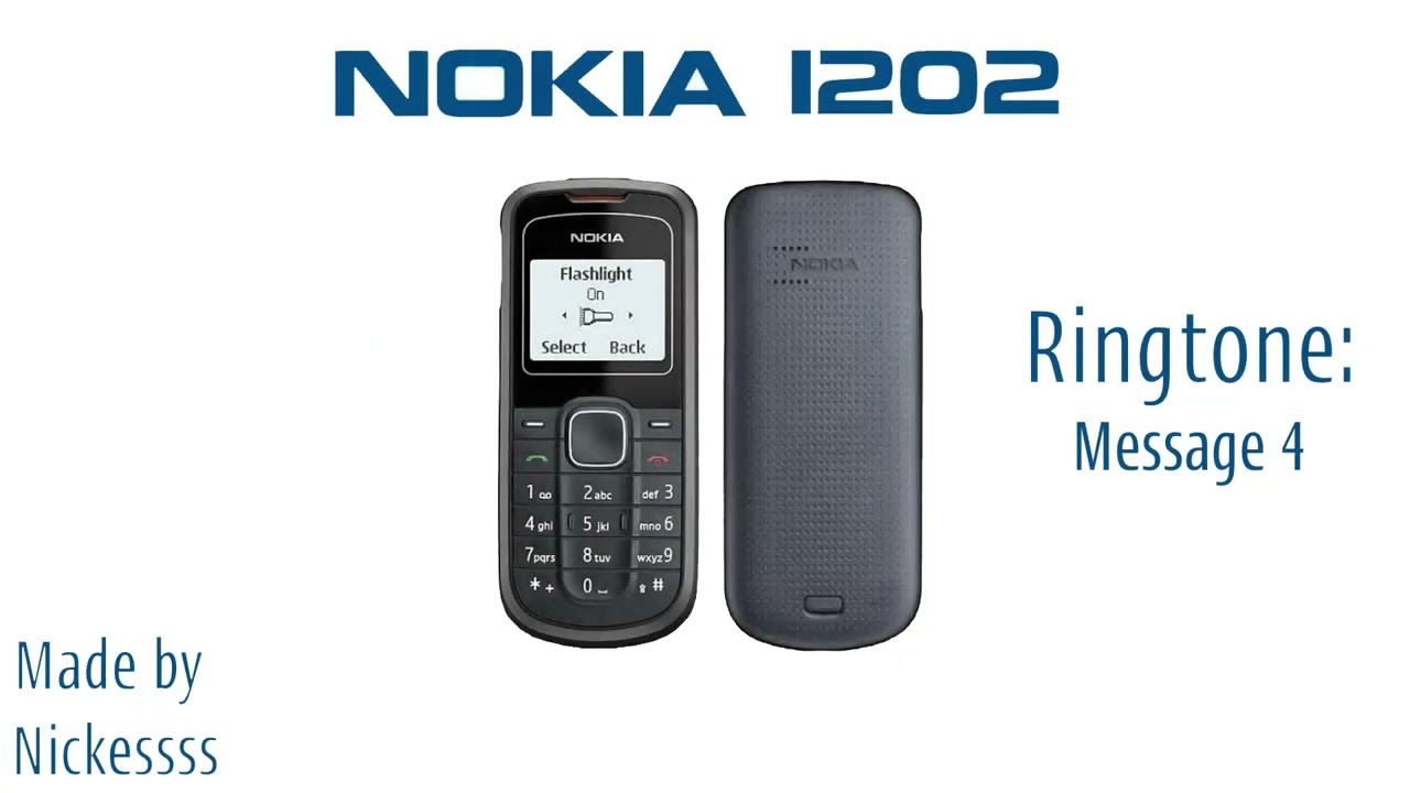 Nokia 1202 - Message 4